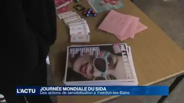 Journée mondiale du SIDA à Yverdon-les-Bains