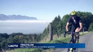 Triathlon : Mike Aigroz arrête sa carrière sportive
