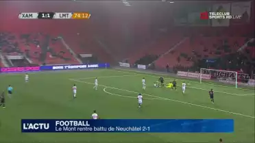 Football : Le Mont rentre battu de Neuchâtel 2-1