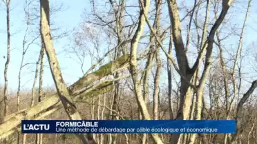 Finis les tracteurs, place au câble