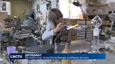 Rencontre avec Sonja Bischofberger, souffleuse de verre