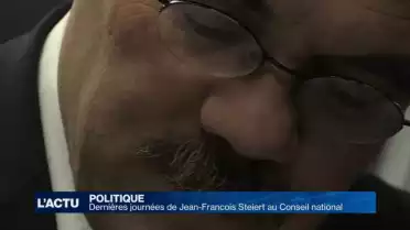 Derniers jours de Jean-Francois Steiert au Conseil national