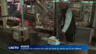 Explosions de paquets de Noël