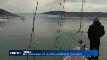 Des Fribourgeois ont traversé le passage du Nord-Ouest