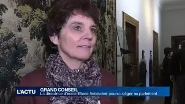 Le Grand Conseil accepte l&#039;élection d&#039;une directrice d&#039;école