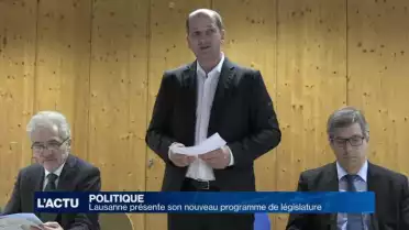 Lausanne présente son nouveau programme de législature