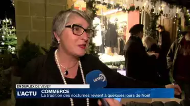 La tradition des nocturnes revient à quelques jours de Noël
