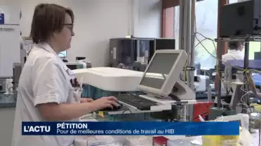 Une pétition pour de meilleures conditions de travail au HIB