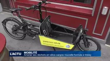 Vevey propose d&#039;aller à la déchetterie à vélo