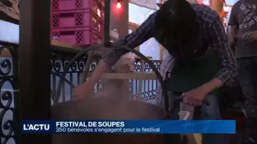 350 bénévoles s&#039;engage pour le festival de soupes