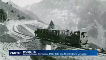 100'000ème passager pour le MOB !