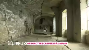 Des grottes creusées à la main