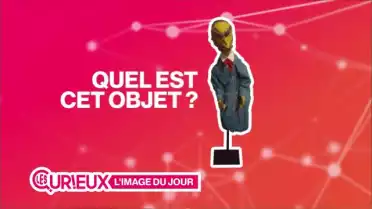 Une marionnette à l&#039;éfigie de Jean Tinguely