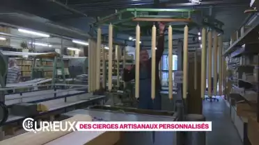 Des cierges artisanaux fabriqués à Givisiez