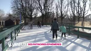 Des patinoires éphémères