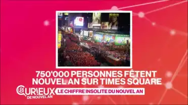 750&#039;000 personnes à Times Square pour Nouvel An