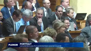 Les premiers pas de Pierre-André Page sous la Coupole