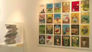 Réservoir plonge dans le monde d&#039;Hergé