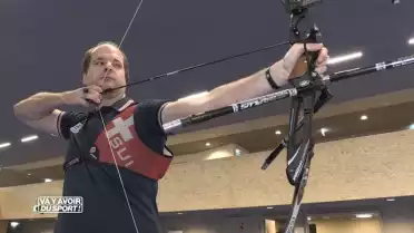 Cette semaine, Anthony Loewer teste le tir à l'arc