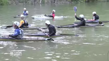 Loïc teste le kayak-polo !