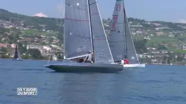 Pully accueillait le championnat suisse de voile 5.5