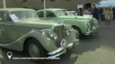 Swiss Classic British Car Meeting à Morges