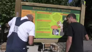 Une heure avec le responsable entretien du zoo de Servion