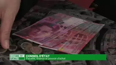 Débat pour le Conseil d&#039;Etat: Fiscalité et pouvoir d&#039;achat