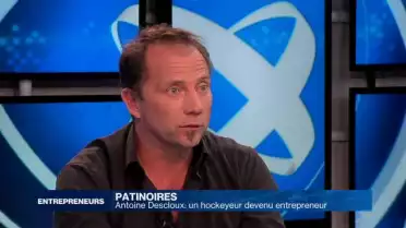 Antoine Descloux, un hockeyeur devenu entrepreneur