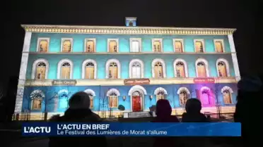 Les lumières sont en fête à Morat