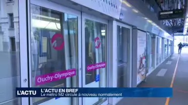 La panne du métro M2 a été réparée