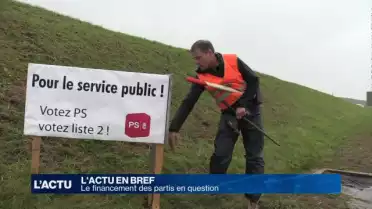 Le financement des partis en question