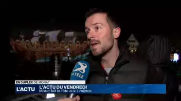 Le Festival des Lumières illumine la ville de Morat