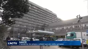 L&#039;épidémie de grippe a atteint son pic cette semaine