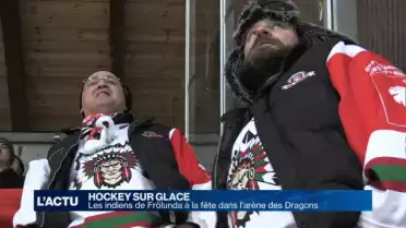 Hockey: les indiens dansent dans l&#039;arène du dragon