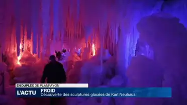 Découverte des sculptures glacées de Karl Neuhaus