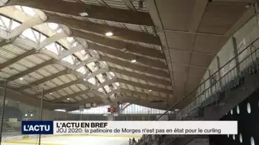 La patinoire de Morges n&#039;est pas en état pour le curling