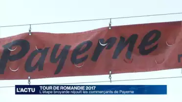 TDR: l&#039;étape broyarde réjouit les commerçants de Payerne