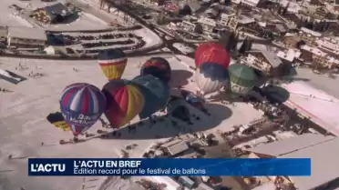 Édition record pour le festival de ballons