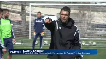 Fabio Celestini élu coach de l’année par la Swiss League