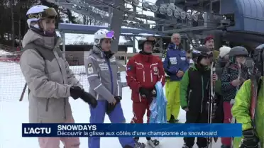 Découvrir la glisse aux côtés d&#039;une championne de snowboard