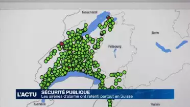 Les sirènes d'alarme ont retenti partout en Suisse.