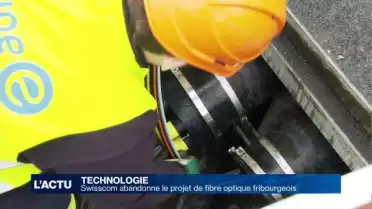 Swisscom abandonne le projet de fibre optique fribourgeois