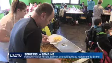 Rencontre avec Nicole et son équipe au restaurant du Brand