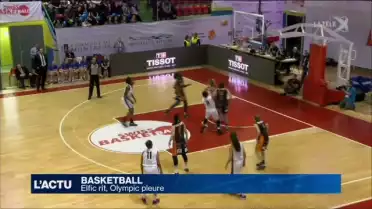 Swiss Basketball League CUP : Elfic rit, Olympic pleure