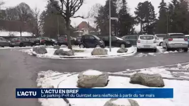 Le parking à Guintzet sera réaffecté à partir du 1er mars