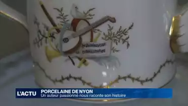 Un historien raconte l'histoire de la porcelaine de Nyon