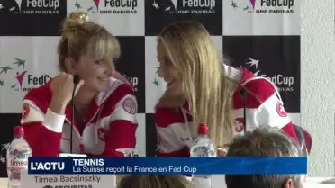 La Suisse reçoit la France en Fed Cup