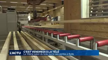 C'est Vendredi à La Télé au salon du bois à Bulle