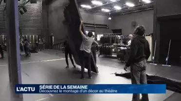 Découvrez le montage du décor d&#039;un spectacle